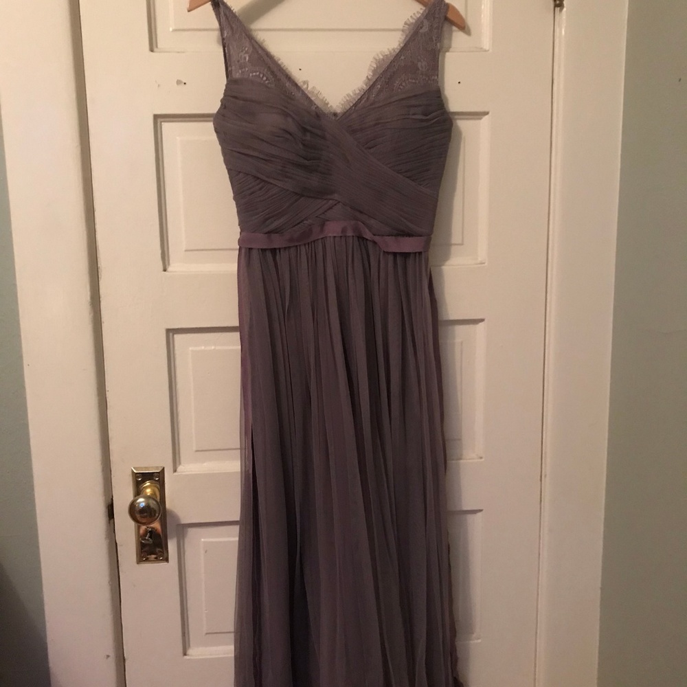 BHLDN Fleur dress in dusty plum (size 6ish)